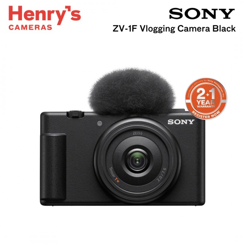 Sony Zv F Vlogging Camera Black